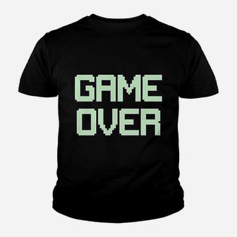 Game Over Retro Gaming Funny Video Gamer Outfits Kid T-Shirt