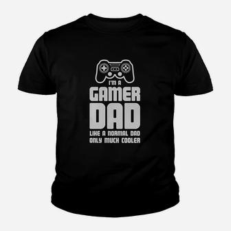 Gamer Dad Gift For Father Cool Dads Gaming Kid T-Shirt - Seseable