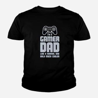 Gamer Dad Gift For Fathers Cool Dads Gaming Kid T-Shirt - Seseable