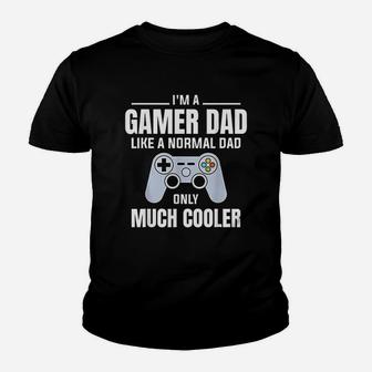 Gamer Dad Like A Normal Dad Video Game Father Kid T-Shirt - Seseable