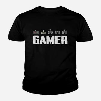 Gamer Meeine Hobbyssind Gamen Kinder T-Shirt - Seseable