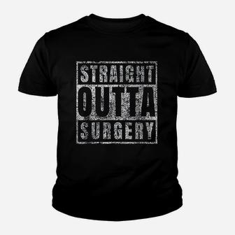 Get Well Soon Gifts Post Surgery Funny Straight Outta Kid T-Shirt - Seseable
