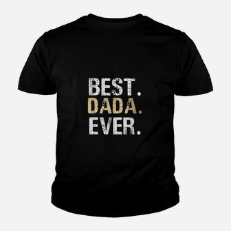 Gift From Granddaughter Grandson Best Dada Kid T-Shirt - Seseable