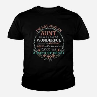 Gifts For Aunties And Your Favorite Aunt Crazy Aunt Kid T-Shirt - Seseable