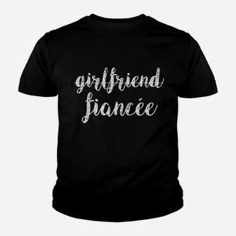 Girlfriend Fiance Engagement, best friend gifts, gifts for your best friend, gifts for best friend Kid T-Shirt - Seseable