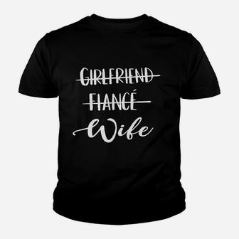 Girlfriend Fiance Wife Women, best friend gifts, gifts for your best friend, gift for friend Kid T-Shirt - Seseable