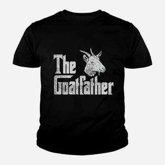 Goatfather Goat Dad, dad birthday gifts Kid T-Shirt - Seseable