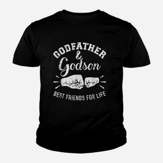Godfather And Godson Friends For Life Kid T-Shirt - Seseable