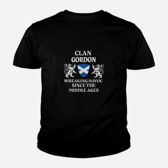 Gordon Scottish Family Clan Scotland Name Gift Kid T-Shirt - Seseable