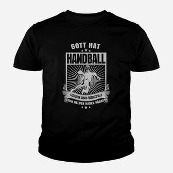 Gott Hat Handball Erschaffen Kinder T-Shirt - Seseable