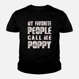 Grandpa Gifts Dad Gifts My Favorite People Call Me Kid T-Shirt - Seseable
