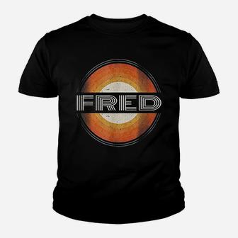 Graphic Fred Retro Vintage Kid T-Shirt - Seseable