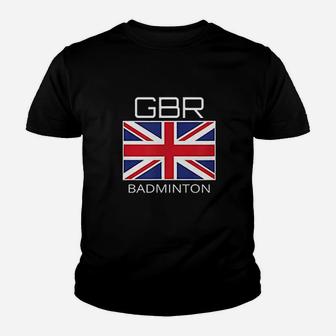 Great Britain Badminton Team British Athlete Kid T-Shirt - Seseable