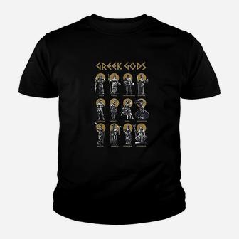 Greek Gods Greek Mithology Ancient Legends Kid T-Shirt - Seseable