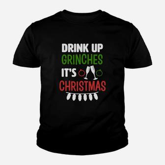 Grinch - Keep Calm And Grinch On Kid T-Shirt - Seseable