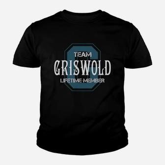 Griswold Shirts - Team Griswold Lifetime Member Name Shirts Youth T-shirt - Seseable