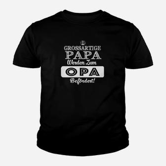 Grossa Righe Opa Werden Lur Papa Kinder T-Shirt - Seseable