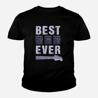 Guitarist Father Best Dad Ever Kid T-Shirt - Seseable