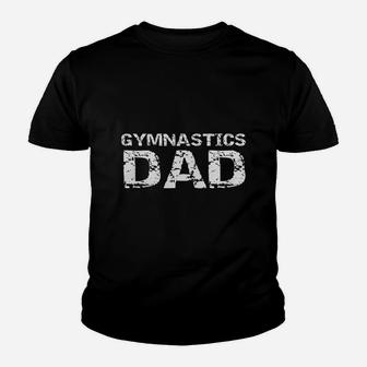 Gymnastics Dad Frontside Kid T-Shirt - Seseable