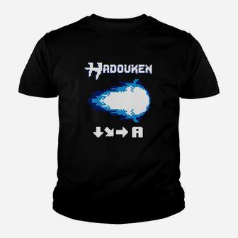 Hadouken Pixel Art Nur Hier Kinder T-Shirt - Seseable