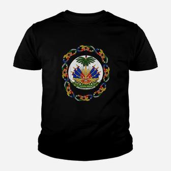 Haitian Pride For Haiti Flag Day Gift Ayiti Chains Zoe Kid T-Shirt - Seseable