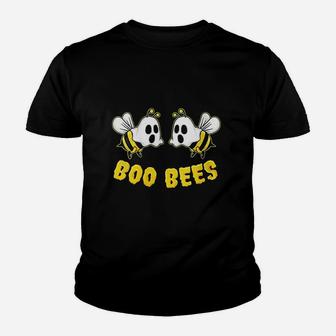 Halloween Boo Bees Ghost Matching Couples Family Funny Gift Kid T-Shirt - Seseable