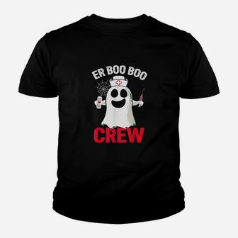 Halloween Er Costume Women Men Er Boo Boo Crew Nurse Ghost Kid T-Shirt - Seseable