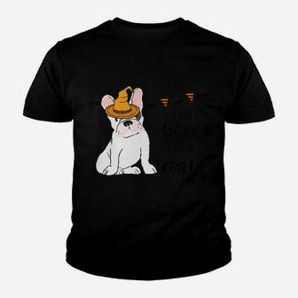 Halloween French Bulldog (2) Kid T-Shirt - Seseable