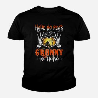 Halloween Shirts Granny Is Here Kid T-Shirt | Seseable UK