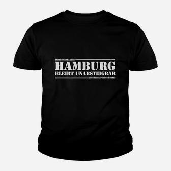 Hamburg Bleibt Unabsteigbar Kinder T-Shirt - Seseable