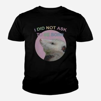 Hamster I Didn’t Ask To Be Born Vintage Kid T-Shirt - Seseable