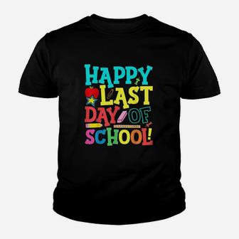 Happy Last Day Of School Teacher Boys Girls Kids Kid T-Shirt - Seseable