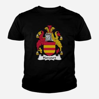 Harcourt Family Crest / Coat Of Arms British Family Crests Kid T-Shirt - Seseable