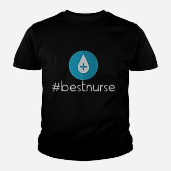 Hashtag Best Nurse Medical Rn Doctor Kid T-Shirt - Seseable