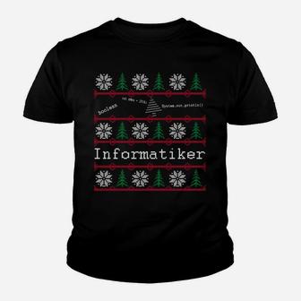 Hässlicher Weihnachts-Pulli Für Informatiker  Kinder T-Shirt - Seseable