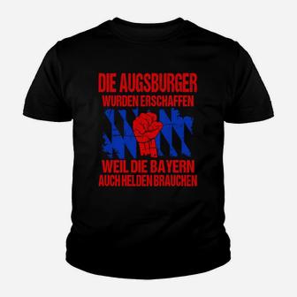 Helden Kinder Tshirt Augsburger Motiv, Bayern Fanartikel - Seseable