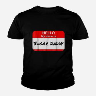 Hello My Name Is Daddy Pickup Charm Funny Kid T-Shirt - Seseable