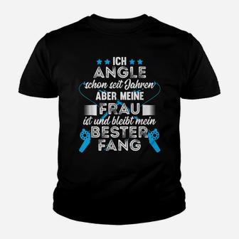 Herren Angeln Angler Fischer Fischen Ang Kinder T-Shirt - Seseable