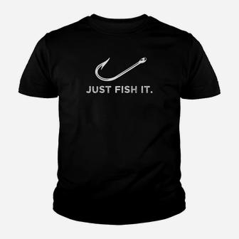 Herren Angler Just Fish It Für Fischer Kinder T-Shirt - Seseable