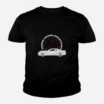 Herren Kinder Tshirt: Auto Tachometer Design, Motorsport Motiv Tee - Seseable