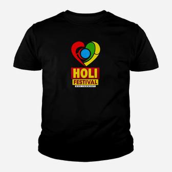Holi Festival Official Merch Kinder T-Shirt - Seseable