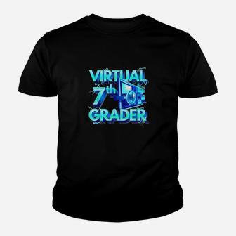 Homeschool 7th Grade Virtual 7th Grader Back To School Kid T-Shirt - Seseable