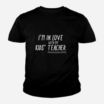 Homeschool Dad Im In Love With My Kids Teacher Kid T-Shirt - Seseable
