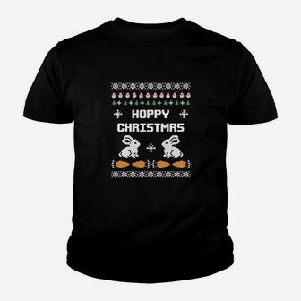 Hoppiges Weihnachten Weihnachten Kinder T-Shirt - Seseable