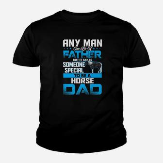 Horse Dad Animal Lovers Fathers Day Gif Kid T-Shirt - Seseable