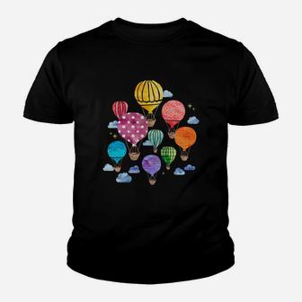 Hot Air Balloon Kid T-Shirt - Seseable