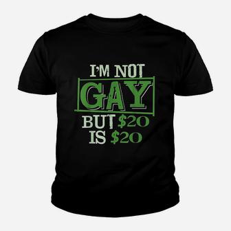 I Am Not Gay But 20 Is 20 Friend Of Lgbt Funny Pride Kid T-Shirt - Seseable