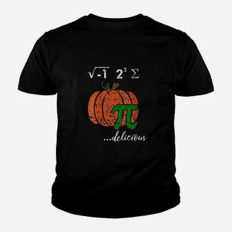 I Ate Some Pumpkin Pi Pie Math Teacher Halloween Kid T-Shirt - Seseable