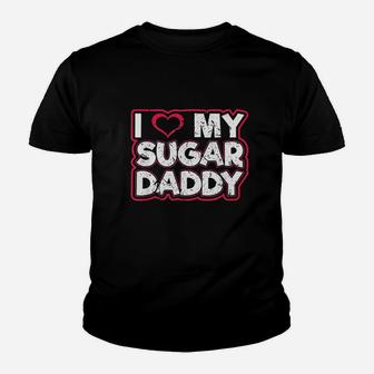 I Love My Sweet Daddy, dad birthday gifts Kid T-Shirt - Seseable