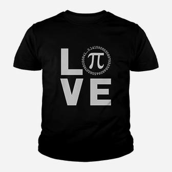 I Love Pi Happy Pi Day Geeky Math Celebration Kid T-Shirt - Seseable